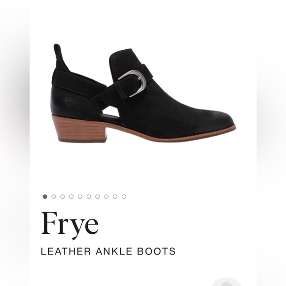 Frye Mia Cutout Booties Leather - Picture 4 of 4